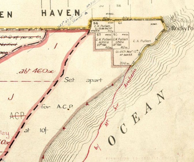 Ernest Metcalfe on map