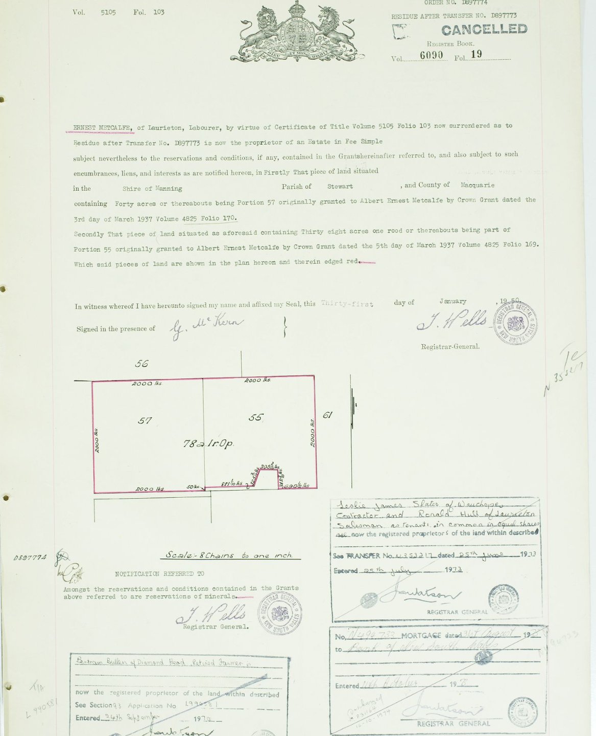 Ernie's residue title